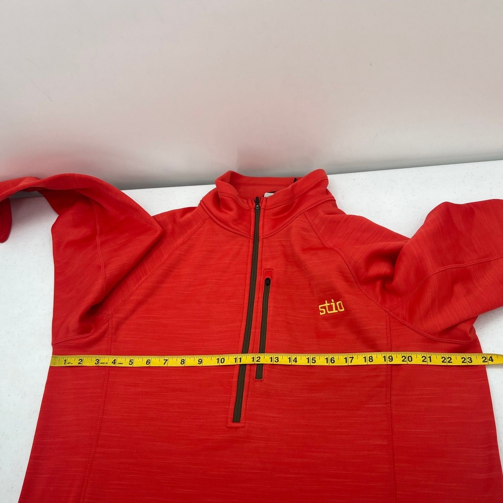 Stio Men's XL Gannett Peak Half Zip Jacket Fleece Pullover Performance Hiking - Picture 7 of 13